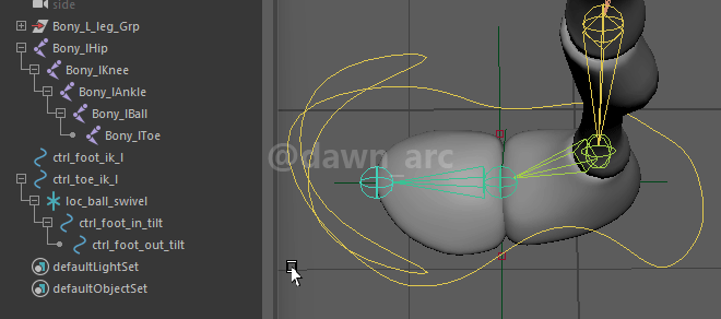 [Maya]Rigging 16 - Ankles & Heels